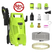 3000PSI 3500W Electric Pressure Washer Water High Power Jet Wash Patio Car New