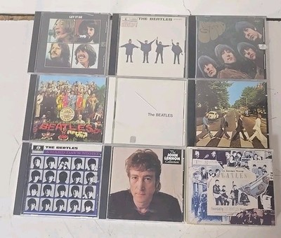 The Beatles 8 CD Lot Abbey Road Sgt Pepper Rubber Soul Help White Let It Be 