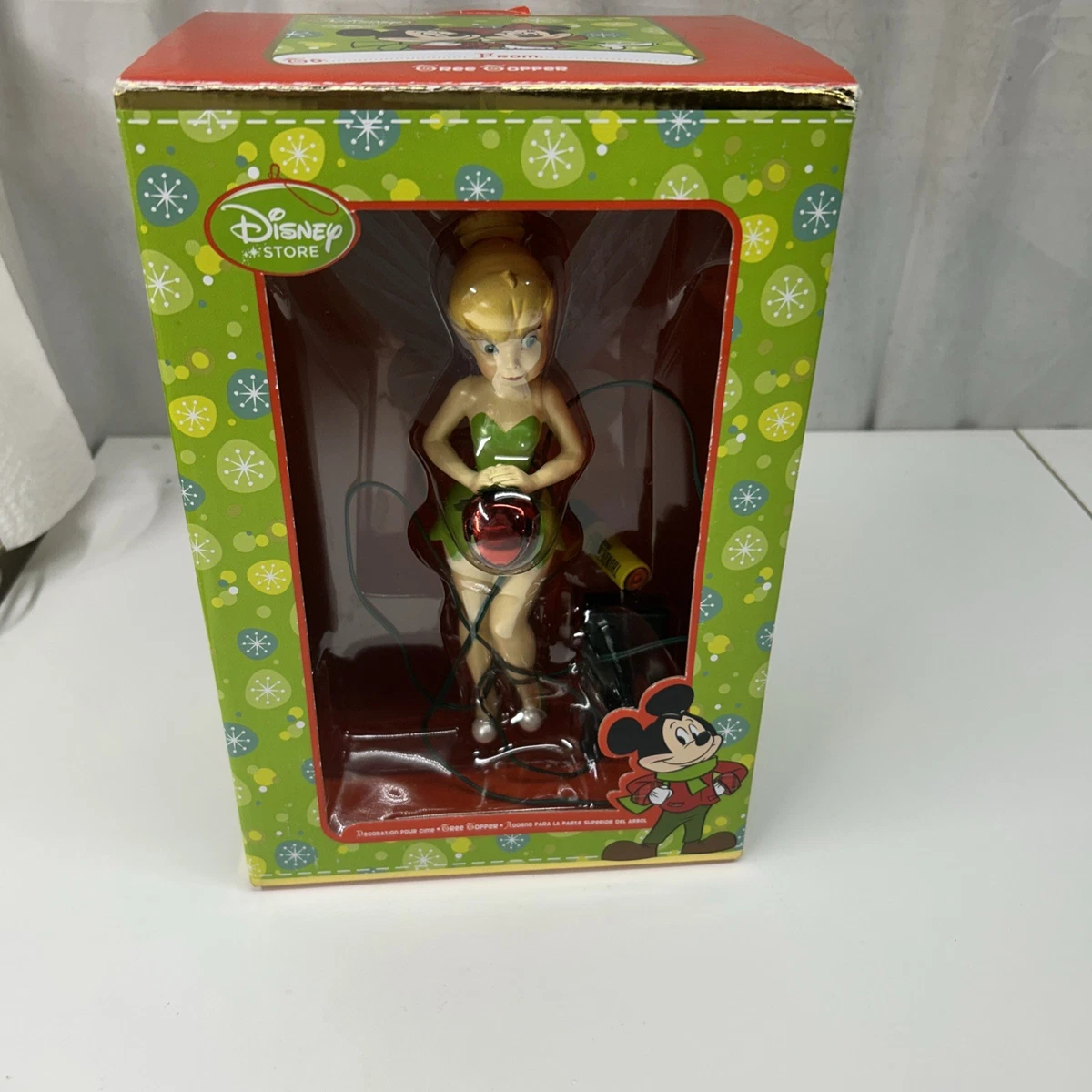 Tinkerbell Tree Topper In other Disney Holiday Collectibles (1968