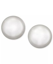 Pearl Earrings, 14k Gold Cultured Freshwater Pearl Stud Earrings 6-1/2mm 