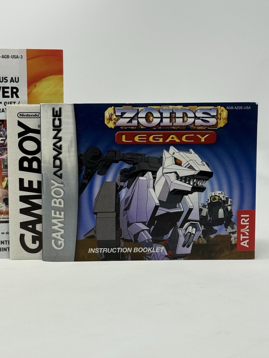 Zoids: Legacy for Nintendo Game Boy Advance *GBA* Complete CIB