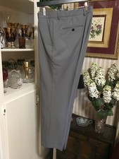 Men's Handsome Greg Norman Signature Easy Swing Dove Gray Golf Pants 36 x 30