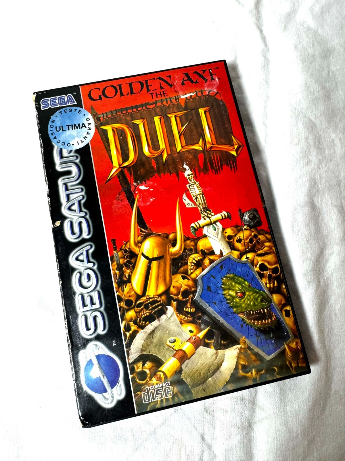 Golden Axe The Duel - SEGA Saturn - Complet CIB - PAL - Bon Etat
