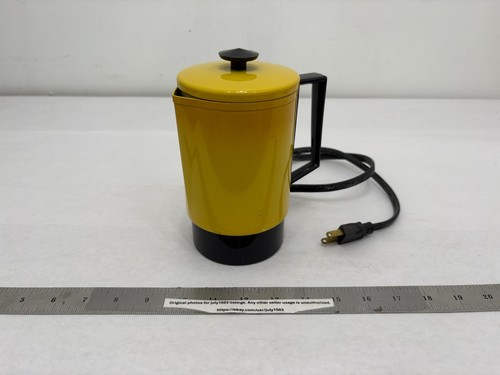 Vintage Empire Electric Coffee Maker Percolator, 120V ONLY, Missing 12V Adapter!
