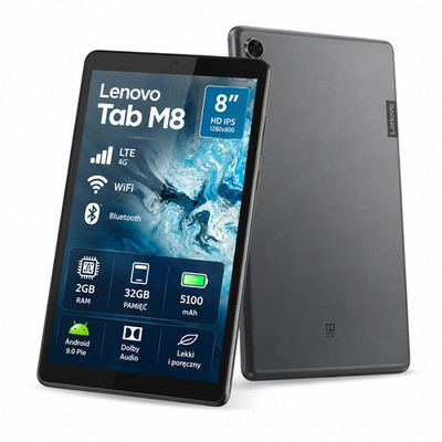 Tablet Lenovo Tab M8 8'' 2/32GB LTE WLAN TB-8505X Grau | Zustand: Gut