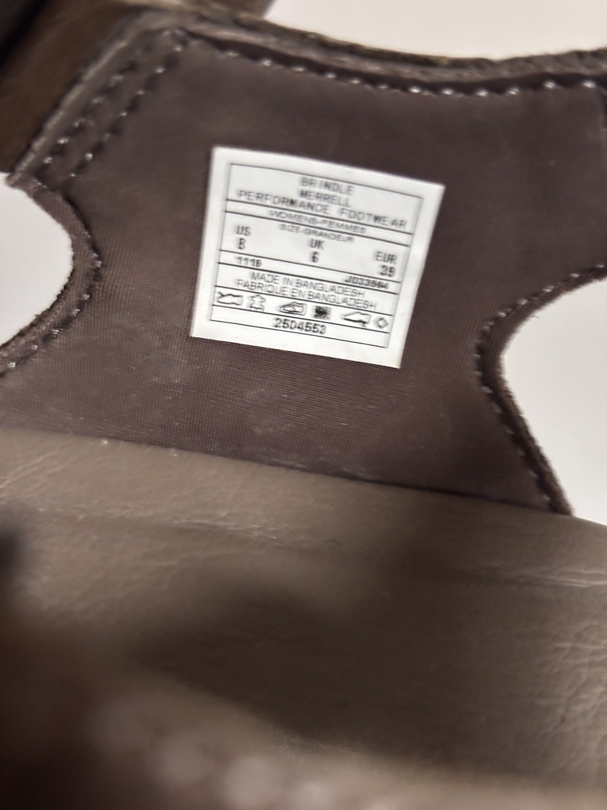 Merrell Tideriser Luna sandali donna in pelle taglia 8