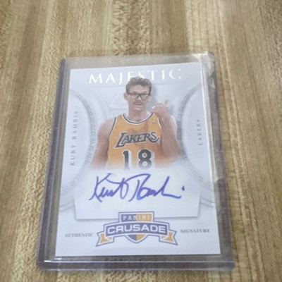 2012-13 Panini Crusade - Majestic Signatures Kurt Rambis #79 (AU)