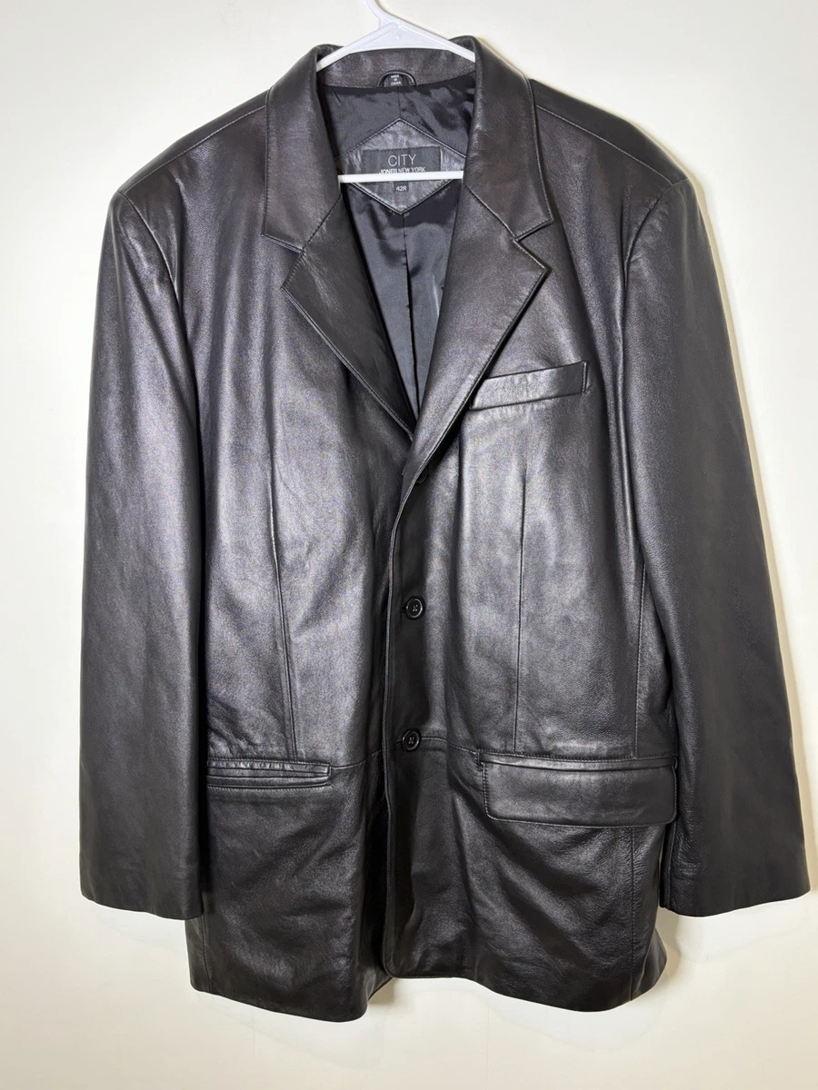 Jones New York Leather Suit Jackets for Men for sale | eBay