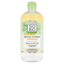 *LOT DE 2* eau micellaire So Bio visage et yeux waterproof 500ml