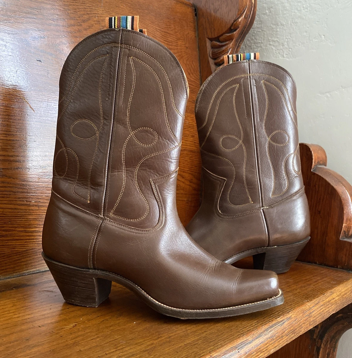 50s vintage boots ヴィンテージ ブーツ Leather Boots 1950s Vintage Shoes for Women for sale | eBay