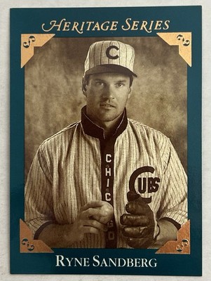 1992 Studio - Heritage Series Ryne Sandberg #BC-1 Chicago Cubs HOF H5