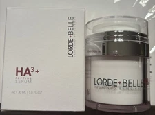Lorde & Belle HA3+ Peptide Serum 1 Fl Oz Retail $69