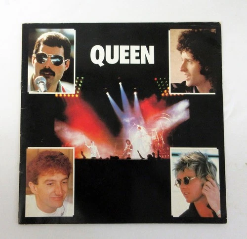 et317 QUEEN 1982 Japan Tour Original Program Book Freddie Mercury, Brian May Ψ