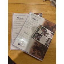 Lot of 2 Creative Memories 8.5x11 Album Refill Pages White 30 Double Sided NWT
