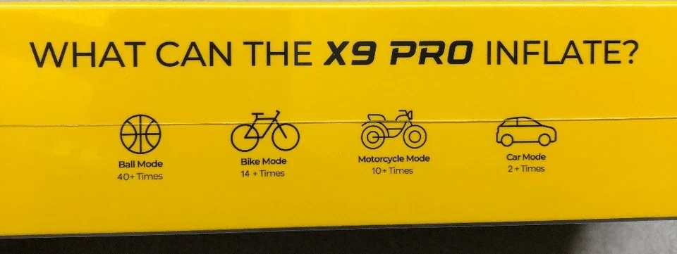 Fanttik X9 Pro Air Inflator 150psi Max  - Image 2 of 4