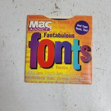 Mac Addict Fantabulous Fonts CDROM