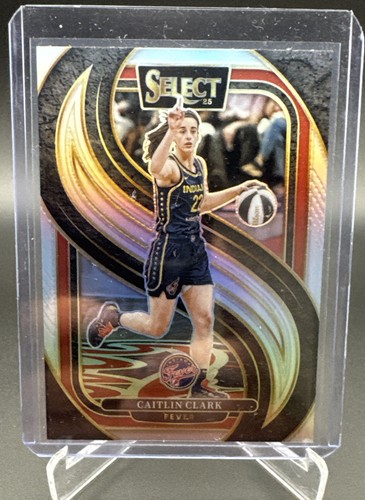 2025 Panini Select WNBA - Premier Level Caitlin Clark #140 Silver Prizm