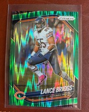 🐻 2025 Panini Prizm - Lance Briggs Green Shock (Chicago Bears)