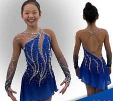 ice figure skating competition dress Gymnastics costume dance Dress dyeing
