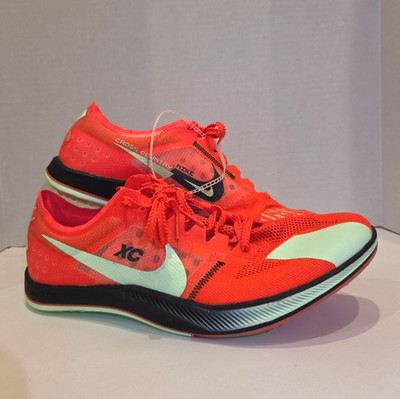 Nike ZoomX Dragonfly XC Track Spikes Bright Crimson Vapor Green Sz 12 DX7992-600