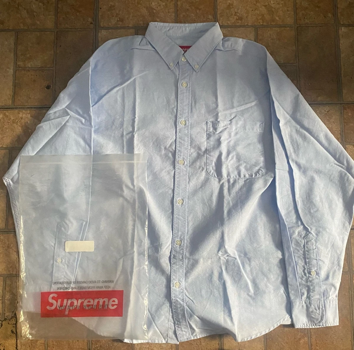 supreme oxford shirt products for sale | eBay