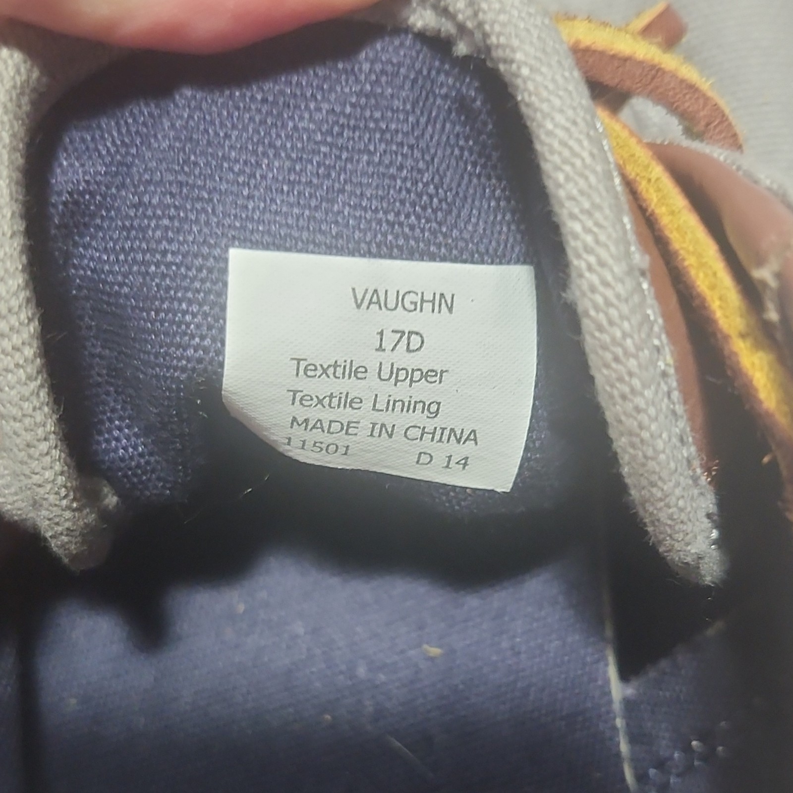 Polo Ralph Lauren Vaughn Men's Canvas Lace Up Sneakers Textile Upper Gray 17D thumbnail 17