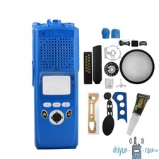 Blue Repair Front Housing Case Cover Replacement for XTS5000 M2 Radio W/Copper