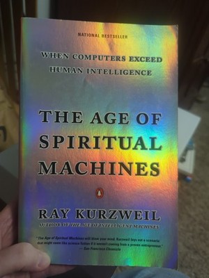 The Age of Spiritual Machines by Ray Kurzweil (softcover book)