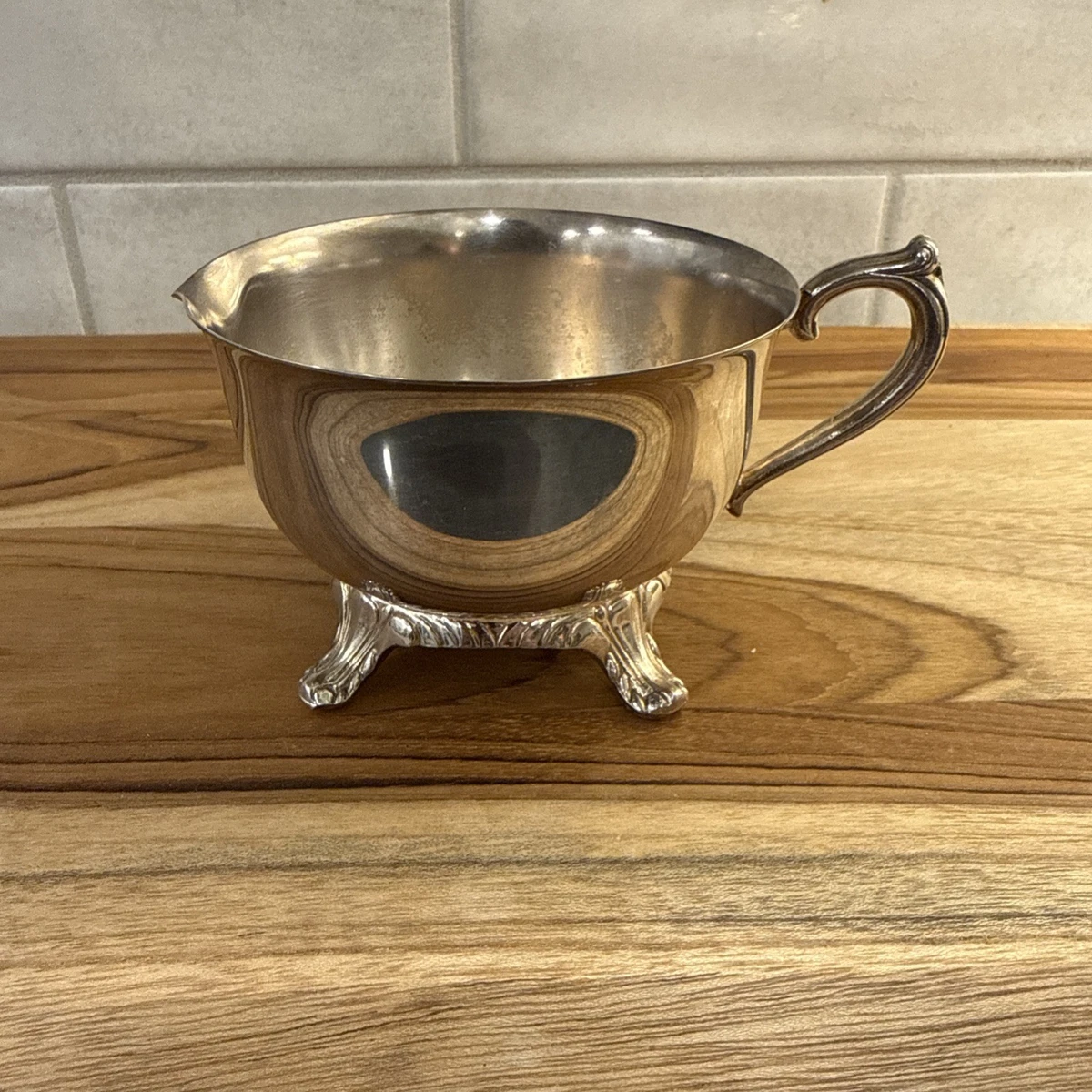 International Silver 1900-1940 Antique US Silver-Plated Creamers