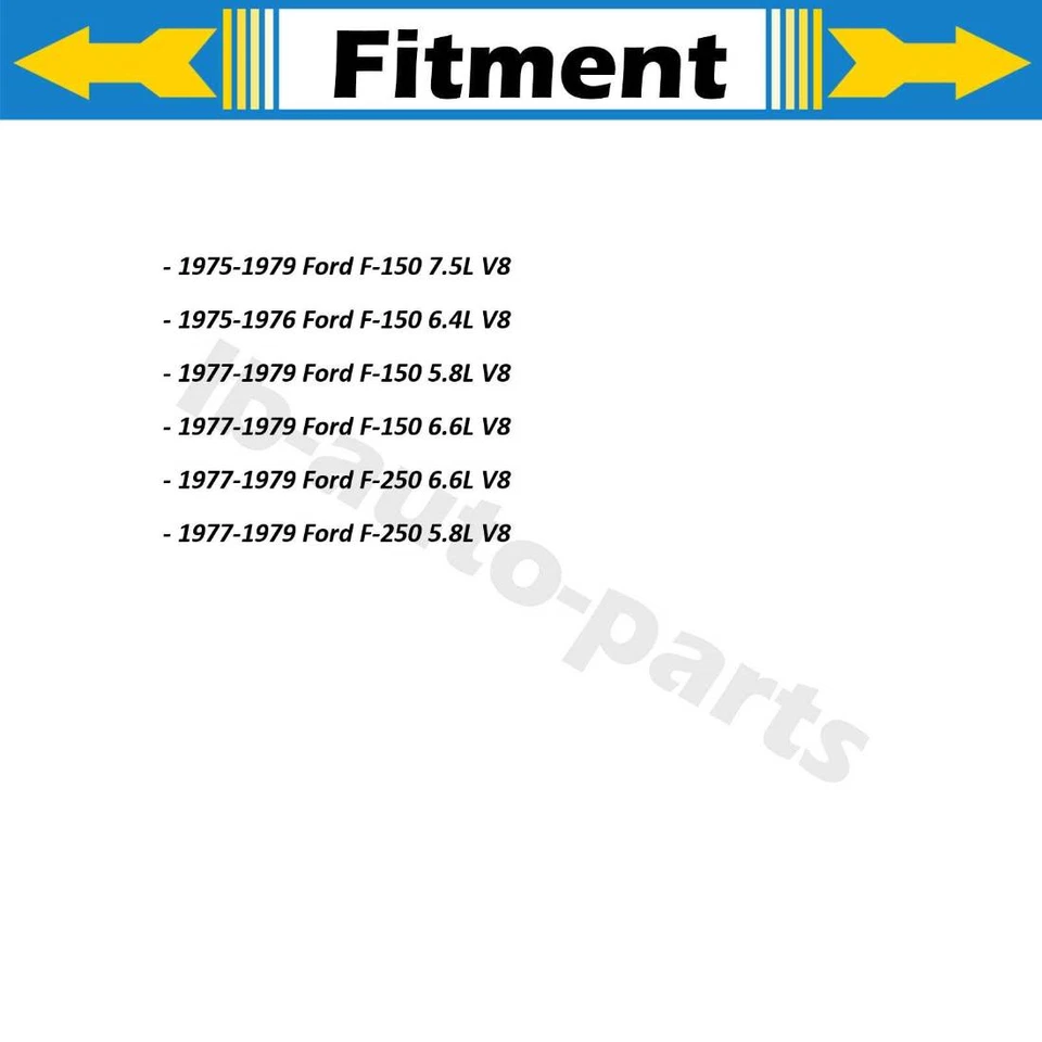 2X pinças de freio dianteiro para Ford E-100 Econoline 1973 1974 1975 1976 1977 - Imagem 4 de 4