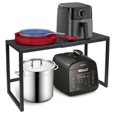 Expandable Metal Storage Shelves,110LBS Heavy Duty Shelving Units and Storage...