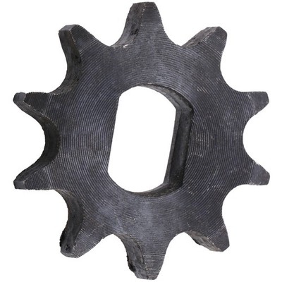 08B Model 10 Teeth Chain Sprocket Cog For Permanent Magnet Direct Current Motor