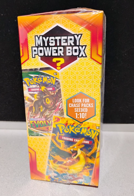 mystery power box pokemon 5 booster packs 2022 Pokemon Mystery Power Box-5 Booster Pack- Vintage 1:10-Meijer  Exclusive