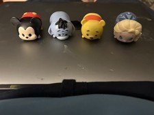 Disney Tsum Tsum Lot Mickey Pooh Eeyore Elsa Frozen Mini Figures