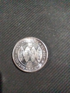 1974 California Silver World Trade Unit 1oz .999 Silver Round