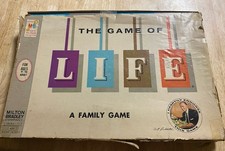 Vintage 1960 Game of Life Board Game Complete...