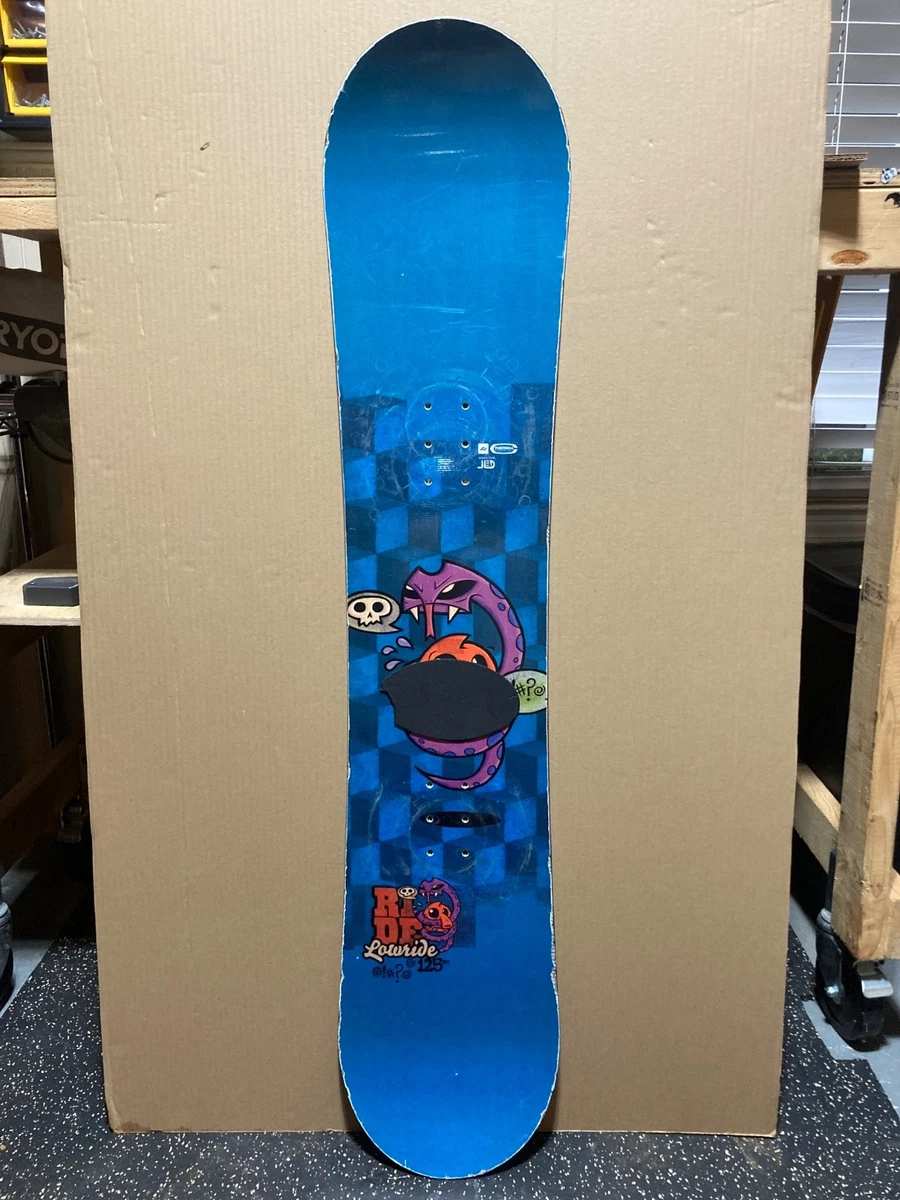 RIDE LowRide Blank Snowboard 125cm Navy Blue | eBay