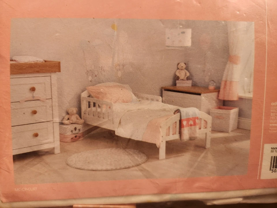 Mothercare Confetti Party Tab Top Curtains 168x137cm Pair + Tiebacks - NEW - Image 4 of 4