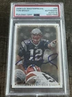 2008 UPPER DECK MASTERPIECES #84 TOM BRADY PSA AUTHENTIC DNA AUTO 10