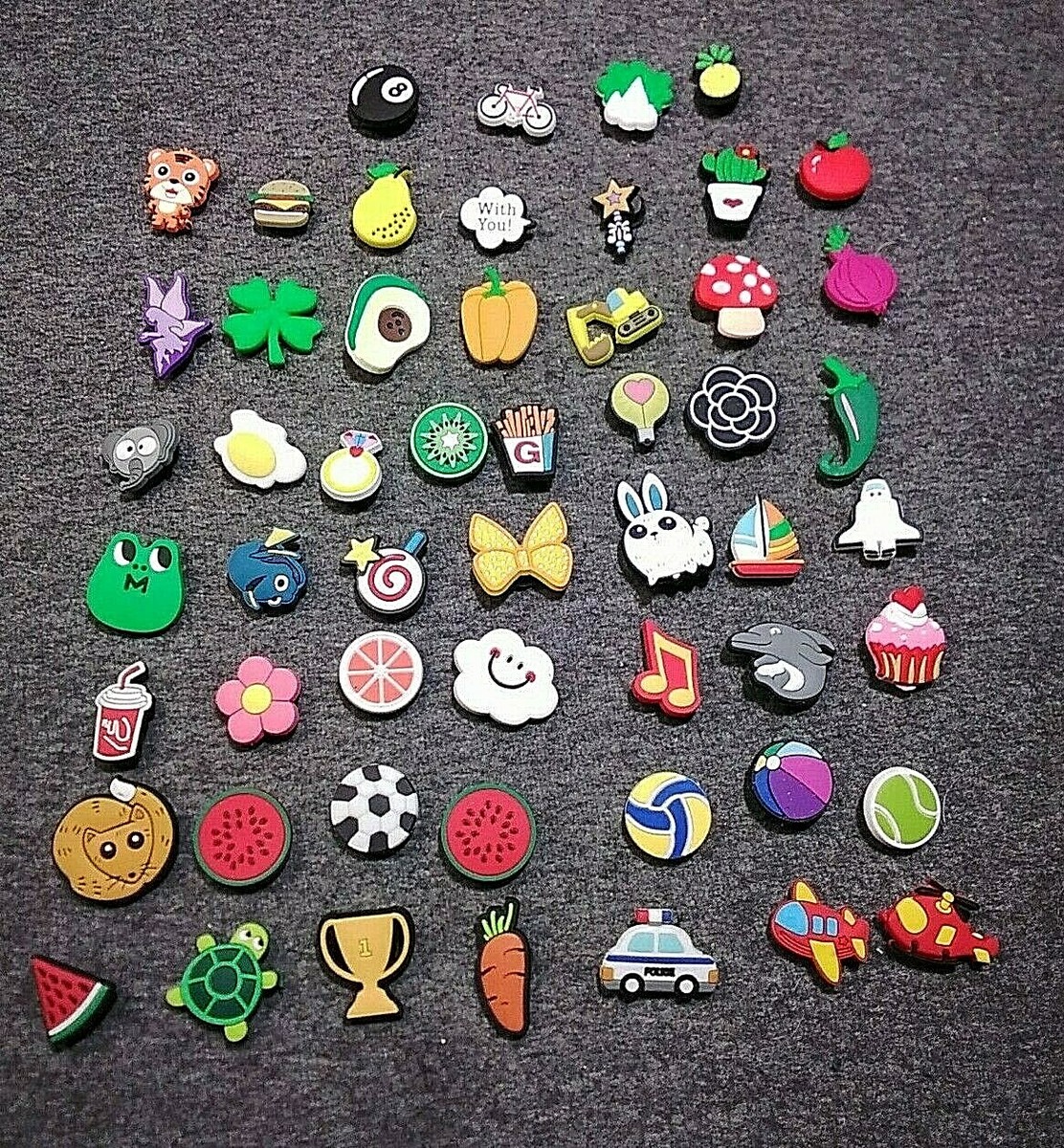 Lot Of 53 Assorted Croc Charms | eBay
