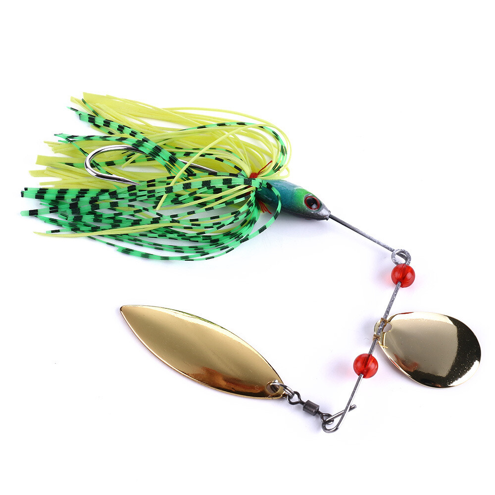 4PCS 19g Fishing Lure Spinner Bait Lead Jig Spoon Metal Buzzbait Blade Tackle - Image 10