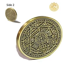 Seal of 7 Archangels Powerful Protection Talisman 72 Names of God