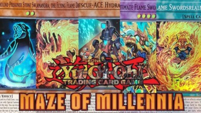 Yugioh Maze of Millennia MZMI Super Rare 1st Edition MINT