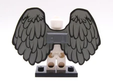 Custom cut: UV printed WINGS : Includes LEGO® Neck bracket & tile for attachment