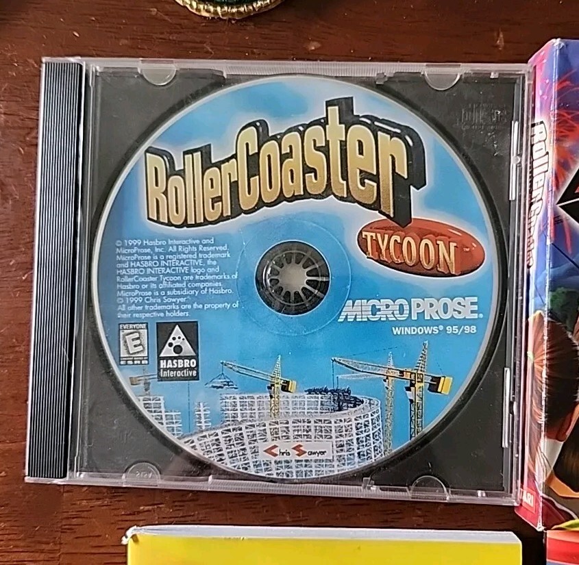 Roller Coaster Tycoon PC CD ROM 4 Game Lot | eBay