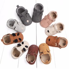 Spring and autumn cartoon animal baby shoes matte leather non-slip soft bottom b