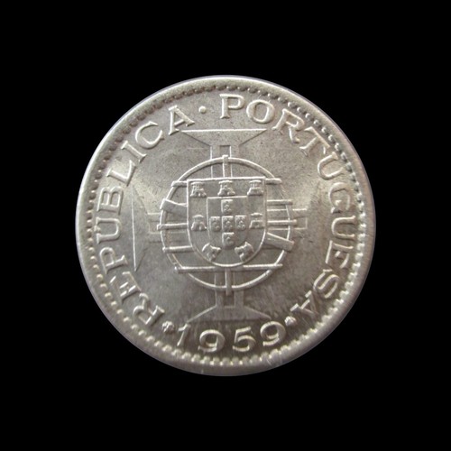 PORTUGUESE INDIA ESCUDO 1959 UNC KM 33 #5800# - Picture 2 of 3