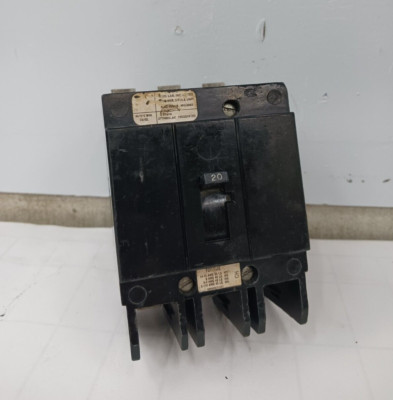 CHALLENGER 20 AMP BOLT-ON CIRCUIT BREAKER 3 POLE 277/480 VAC CH3020