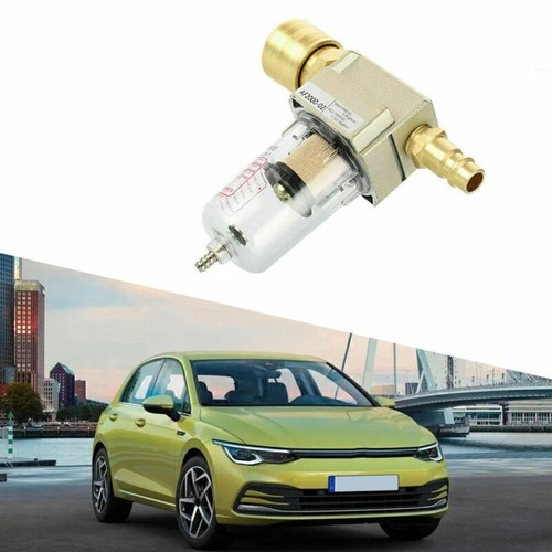 Wasserabscheider Druckluftfilter Ölabscheider INKLUSIVE 1/4" Schnellkupplung-Kit - Bild 9 von 12