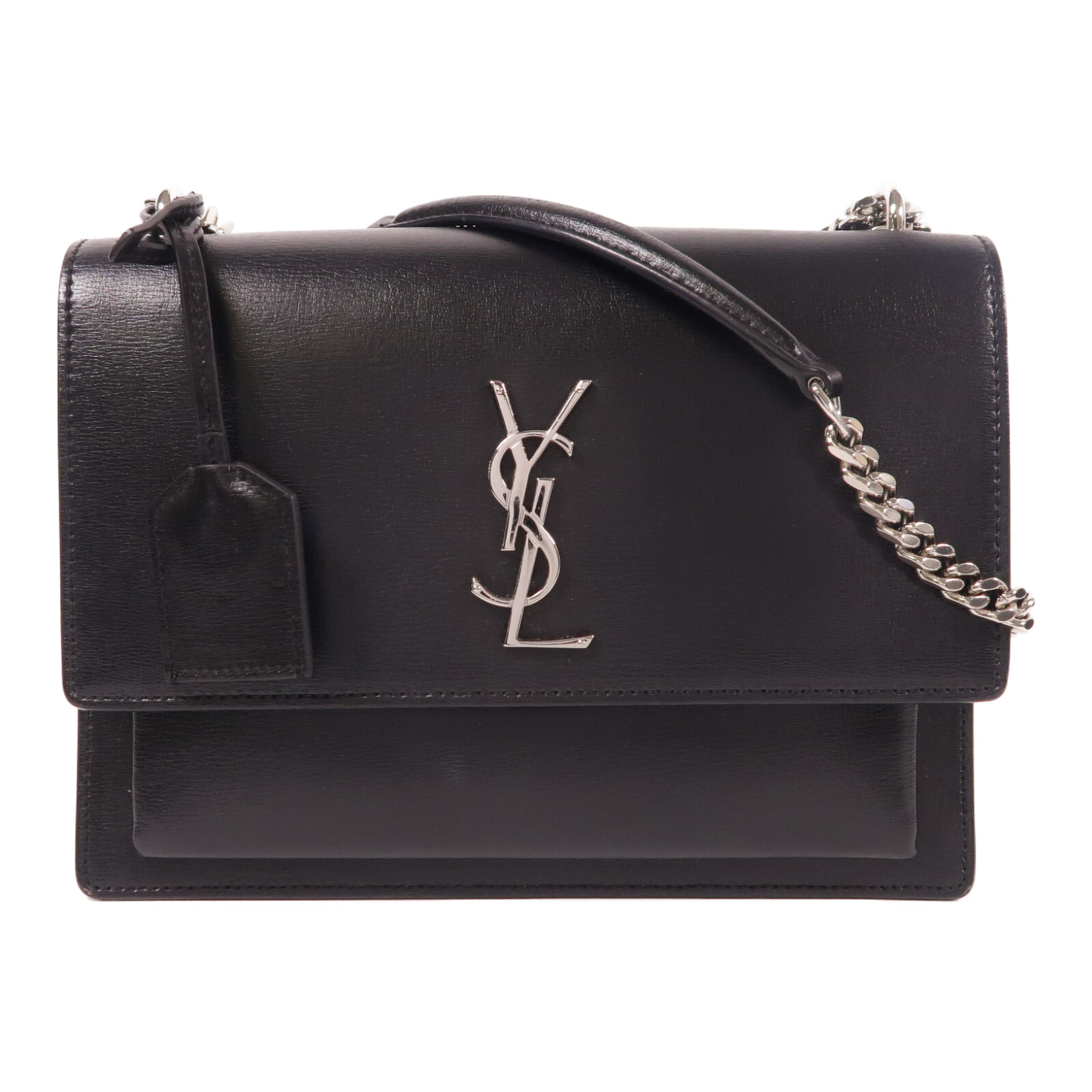 Borsa a tracolla SAINT LAURENT YSL SHW Sunset catena media 442906 pelle di vitello